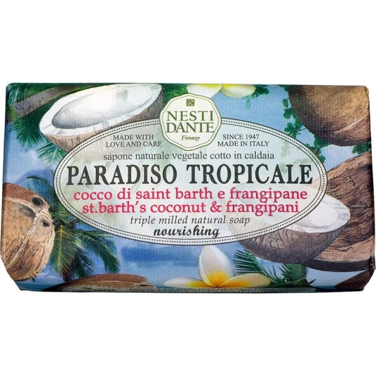 Nesti Dante Paradiso Tropicale St.Barth Coconut & Frangipane 250 g Håndsåpe