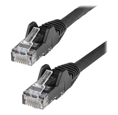 StarTech 10m Cat6 LSZH Ethernetkabel RJ-45 Svart, 10Gbps, U/UTP StarTech 10m Cat6 LSZH Ethernetkabel RJ-45 Svart, 10Gbps, U/UTP