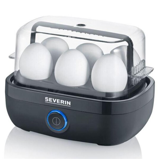 Severin  Eggkoker 1 til 6 egg svart