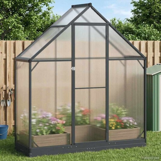 vidaXL Hage Drivhus 183,5 x 63,5 x 207 cm