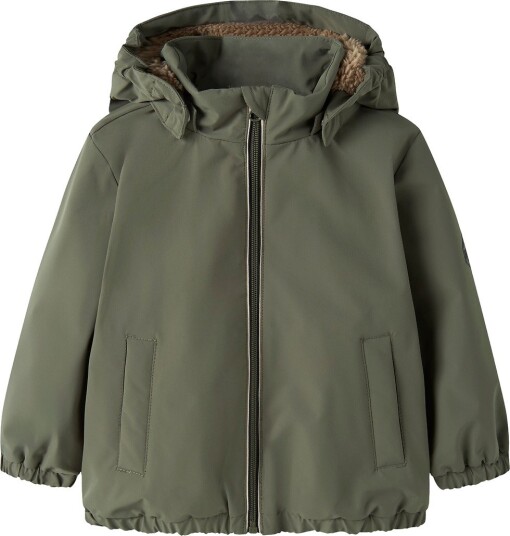 Name It Overgangsjakke NmmMiel Dusty Olive Name It 6 år (116) Overgangsjakke Armygrønn