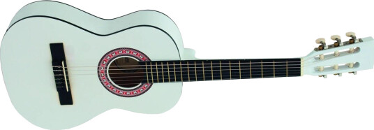 Dimavery Ac-303 Classic Guitar 1/2, Hvit