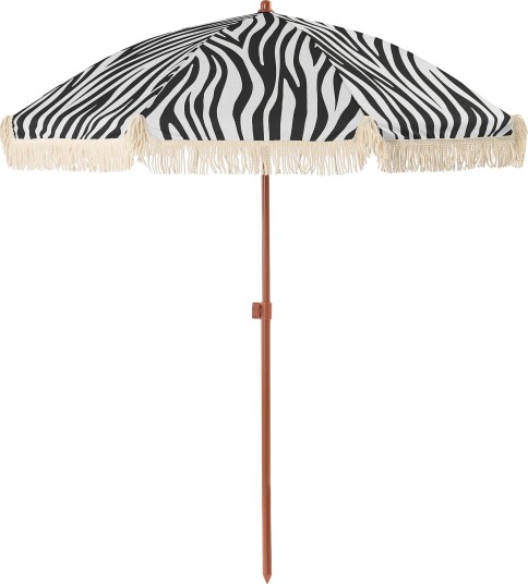 Jotex Solparasoll Svart zebra QUINTA 1823696020