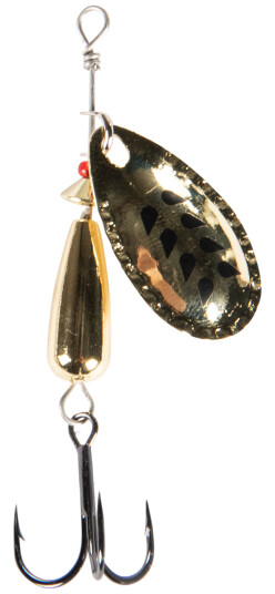 Abu Garcia Droppen LF 6g, spinner 6g Gold/black Marks