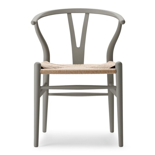 Carl Hansen & Søn CH24 Y-Stolen Soft Clay / Snør / September