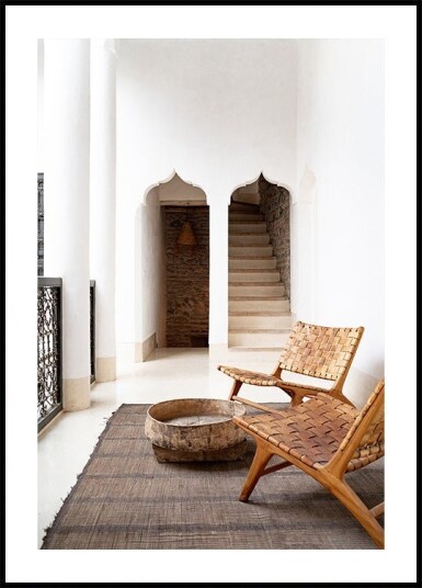 Riad Serenity Plakat Plakat / 30x40cm