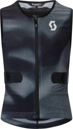 Ryggbeskyttervest Scott Airflow junior Caviar Black/mørkegrå