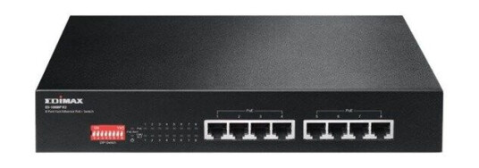 Edimax 8x 10/100 PoE+ Switch 802.3at/af 130W bud (4717964701558) Edimax 8x 10/100 PoE+ Switch 802.3at/af 130W bud (4717964701558)