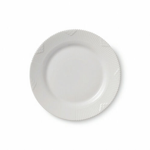 Royal Copenhagen White Elements tallerken Ø 19 cm Royal Copenhagen White Elements tallerken Ø 19 cm