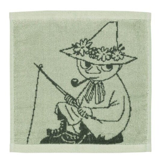 MoominArabia Mummi håndkle 25x25 cm Snusmumrikken grønn MoominArabia Mummi håndkle 25x25 cm Snusmumrikken grønn