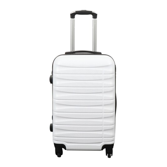 Borg Living Kabinkoffert I Hvit - Hard Abs / Polykarbonat Borg Living Kabinkoffert I Hvit - Hard Abs / Polykarbonat