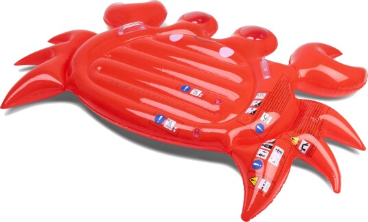 Swim Essentials Pool Float 140 Cm With Handles Oh Crab Red ONE SIZE