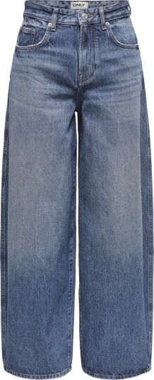 Only Taylor High Waist Barrel Denim Blå XL/34