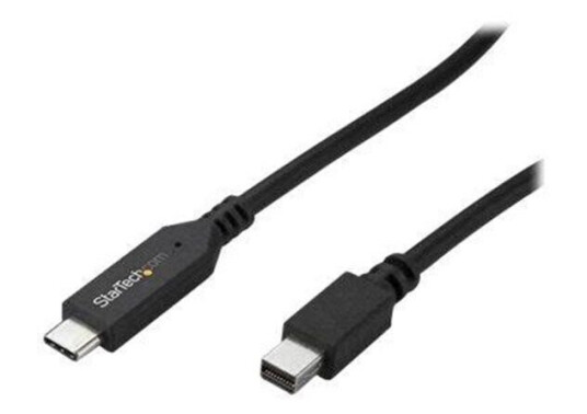 StarTech USB-C til Mini DisplayPort Kabel 4K 60Hz Svart 1,8m