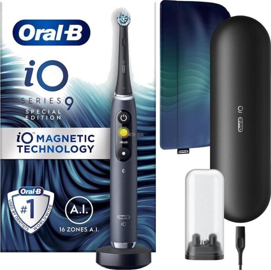 Oral-B iO9 Elektrisk Tannb??rste Black Special Edition