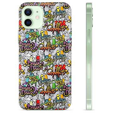 iPhone 12 TPU-deksel Graffiti