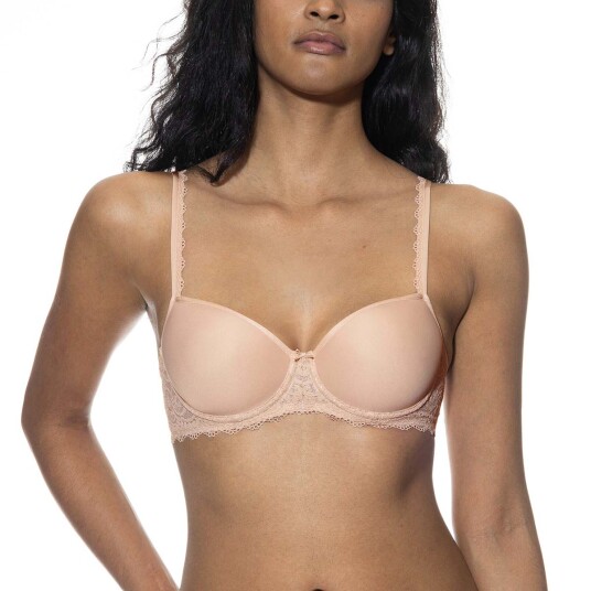Mey BH Amorous Half Cup Spacer Bra Beige polyamid B 85 Dame Mey BH Amorous Half Cup Spacer Bra Beige polyamid B 85 Dame