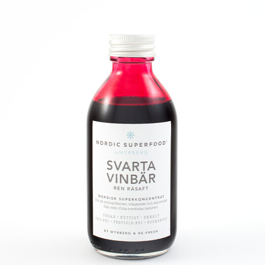 Rawjuice Concentrate Solbær 195 ml Rawjuice Concentrate Solbær 195 ml