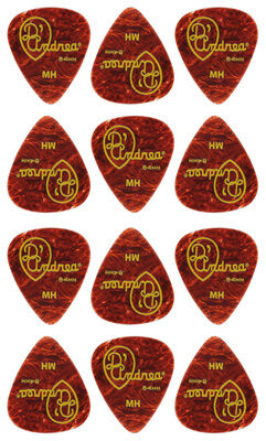 dAndrea Celluloid Pick Set 0,84 Shell