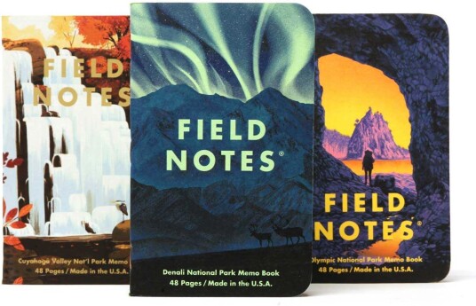 Field Notes National Parks Memo Series E 3-Pakk
