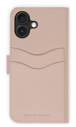 Ideal Of Sweden Magnet Wallet+ Lommebokdeksel for iPhone 16 Rosa Flip-Cover