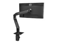 Dell MSA14 Single Monitor Arm Stand - Monteringssett (leddarm, VESA-adapterplate) - for LCD-skjerm - svart - skjermstørrelse: 19-38 - skrivebord - for Latitude 7370, E5270, E5470, E5570, E7470  OptiPlex 30XX, 3240  Precision 3510, 5510, 7510