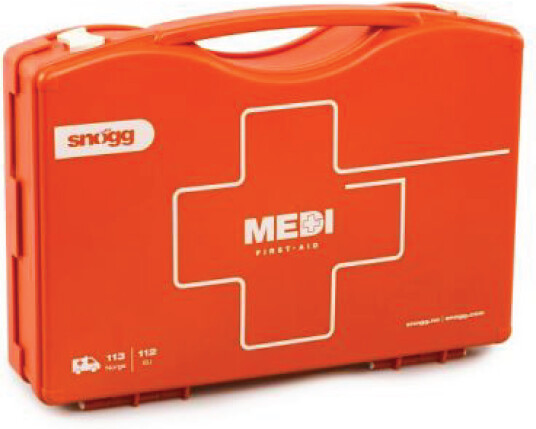 Snøgg Medi Førstehjelpsoffert uten innhold m/opph, 1 stk.