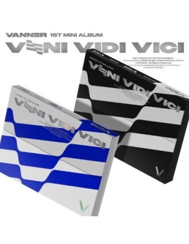 Vanner Veni Vidi Vici Incl. 80pg Photobook, Photocard, Sticker, ID Card, Origama + Folded CD Vanner Veni Vidi Vici Incl. 80pg Photobook, Photocard, Sticker, ID Card, Origama + Folded CD