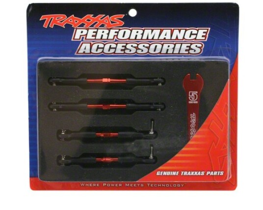 Traxxas 3741X Aluminum Turnbuckle Set Red Rustler/Stampede Traxxas 3741X Aluminum Turnbuckle Set Red Rustler/Stampede