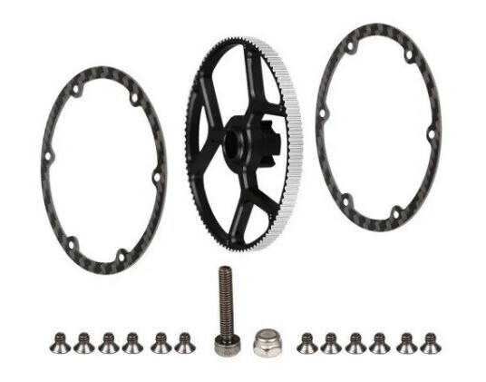 OMP OSHM4023B M4 Main Pulley 99t Black