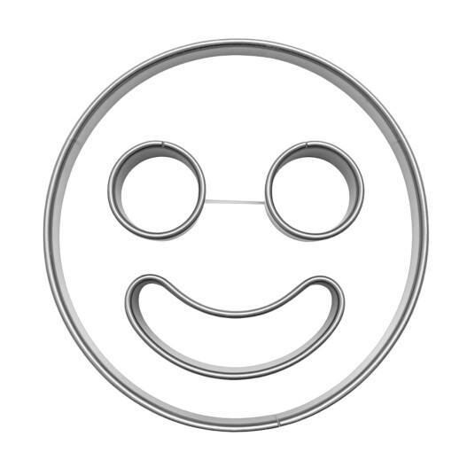 Pepperkakeform Smiley 5 Cm Pepperkakeform Smiley 5 Cm
