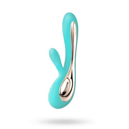 Soraya 2 Aqua - Oppladbar Dobbelvibrator Soraya 2 Aqua - Oppladbar Dobbelvibrator