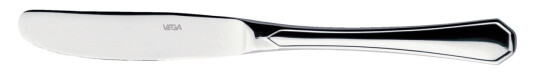 VEGA Smørkniv Tunis; 17.5 cm (L); Sølvfarge, Håndtak Sølvfarge; 12 Stykk / Forpakning VEGA Smørkniv Tunis; 17.5 cm (L); Sølvfarge, Håndtak Sølvfarge; 12 Stykk / Forpakning