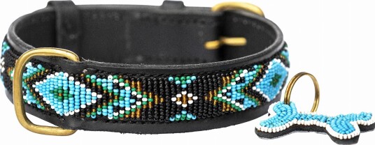 Kampuni Handmade Hundehalsbånd Terese XL