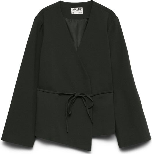 Vero Moda Awtenora Ls Wrap Blazer Black 34
