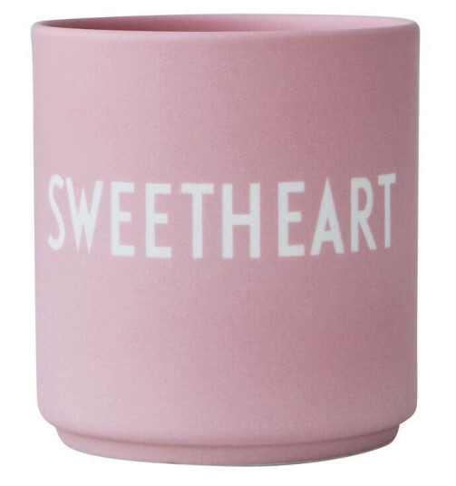 Design Letters favorittkopp 25 cl Sweetheart (Rosa)