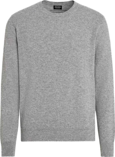 Zegna Herre Strikkevarer Grå 4XL,