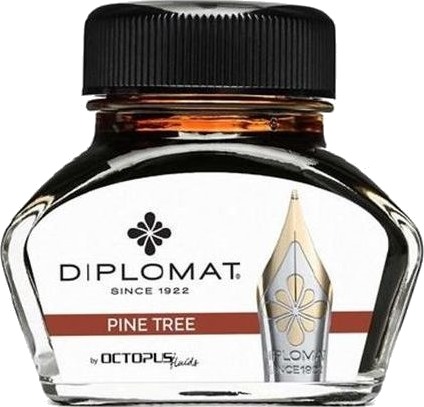 Diplomat Diplo Octopus blekk mørkebrun 30 ml Diplomat Diplo Octopus blekk mørkebrun 30 ml