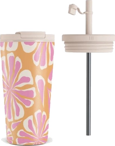 Burga Termokopp med lokk og suger??r   500ml   Aloha