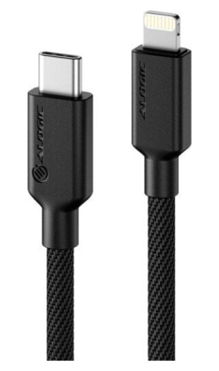 ALOGIC Elements Pro USB-C til Lightning-kabel 2m - Svart