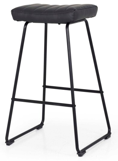 Tenzo barstol Black Svart