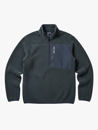 Hygge Men"s Pile Fleece Pullover Blå M