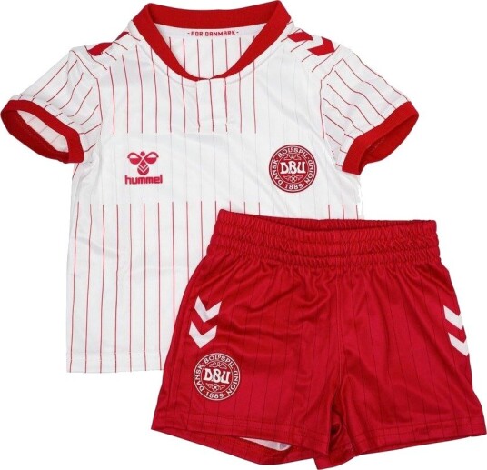 Danmark Bortedrakt 2026/27 Mini kit Barn Hummel størrelse 80 cm