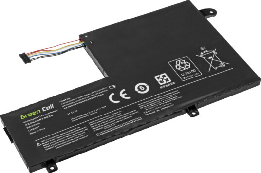 Green Cell-batteri til Lenovo Yoga 500-14IBD osv. 3500 mAh, 11,1 V