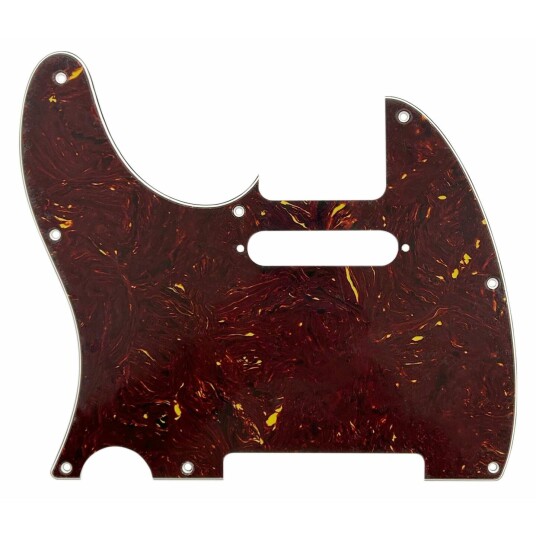 D'Andrea T-Style 4-Ply Pickguard Left Tortoise/parchment/black/parchment