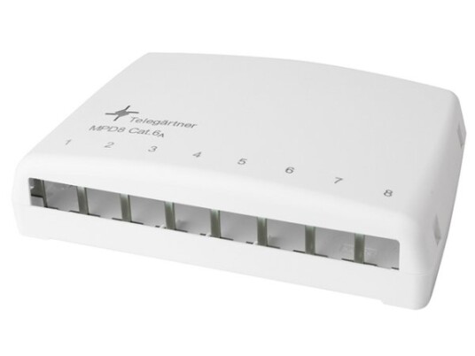Telegärtner H02000a0103 Cat6a Hvid Akrylnitril Butadien Styrene Rohs 164 Mm 110 Mm