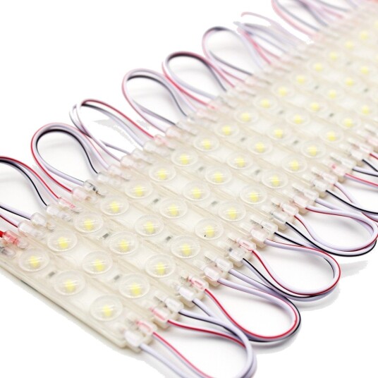 Ledlife 1,1W LED modul   12V DC IP66 vanntett kaldhvit perfekt for skilt og spesialløsninger   Dimbar : Dimbar
