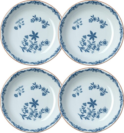 Ostindia Dyp Tallerken 22 cm 4 pk