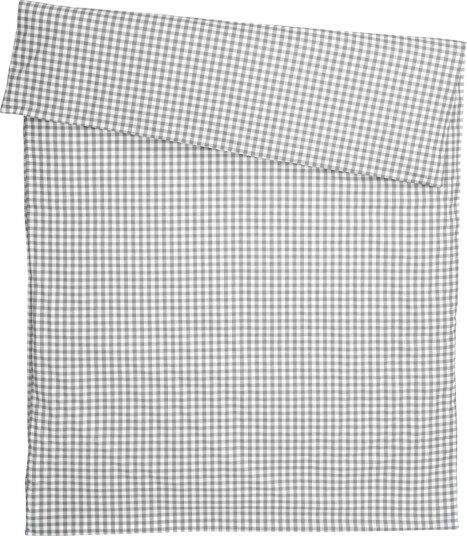 ERWIN M. Dynetrekk Tux i renforcé ; 140x200 cm BxL; Grå