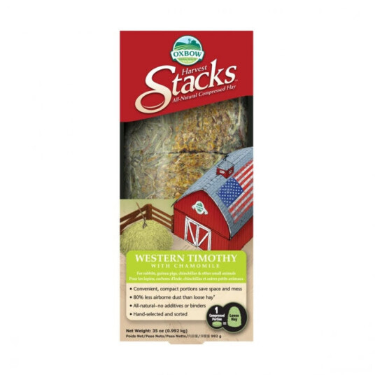 Oxbow Harvest Stacks Timothy & Chamomile Hay 992 G Oxbow Harvest Stacks Timothy & Chamomile Hay 992 G